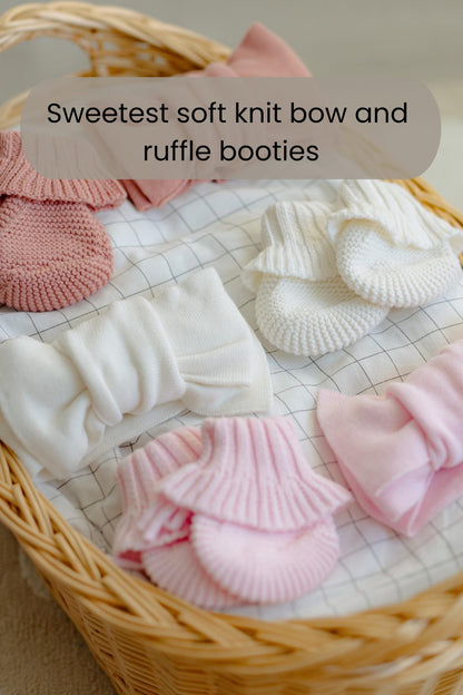 Knit ruffle romper