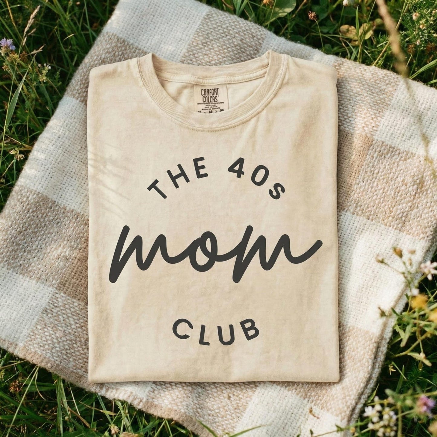 The 40s Mom Club Tee