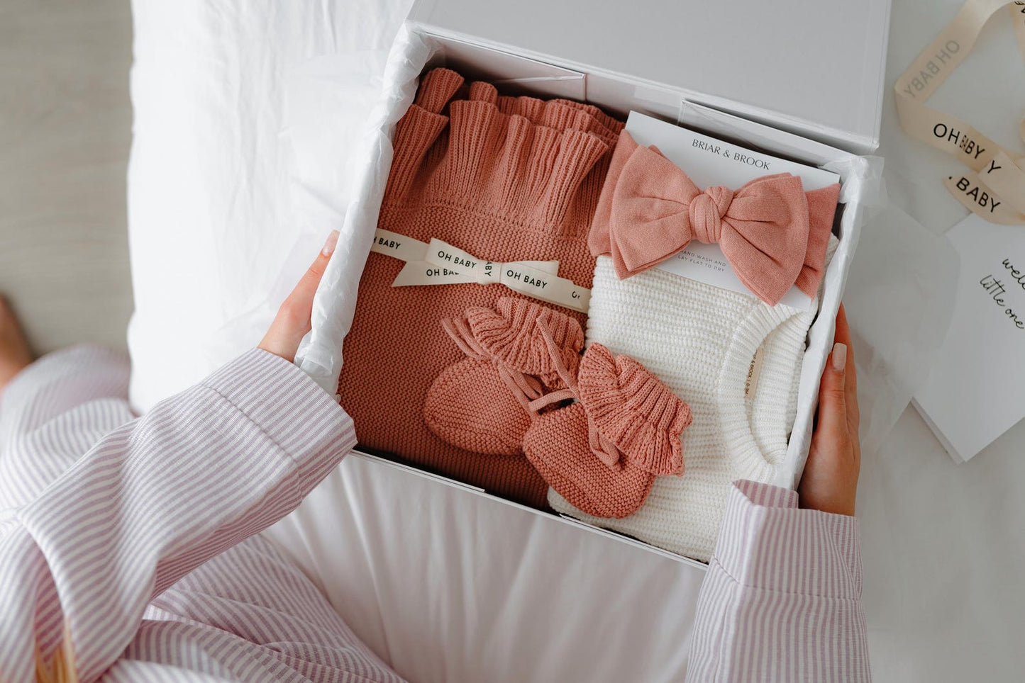 Luxury Knit Newborn Gift Box