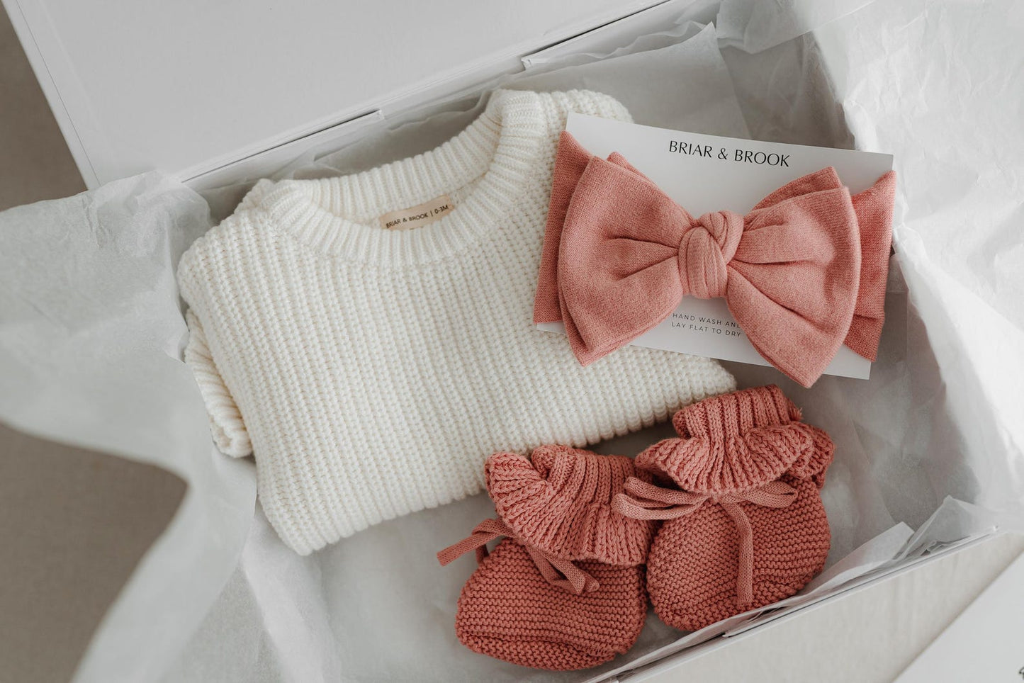 Luxury Knit Newborn Gift Box