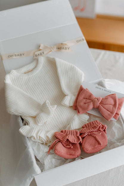 Luxury Knit Newborn Gift Box