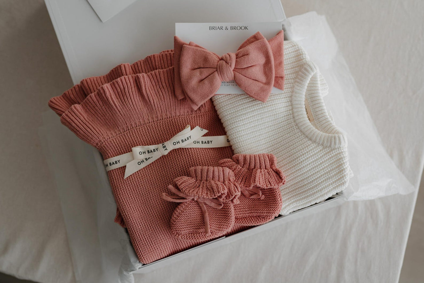 Luxury Knit Newborn Gift Box