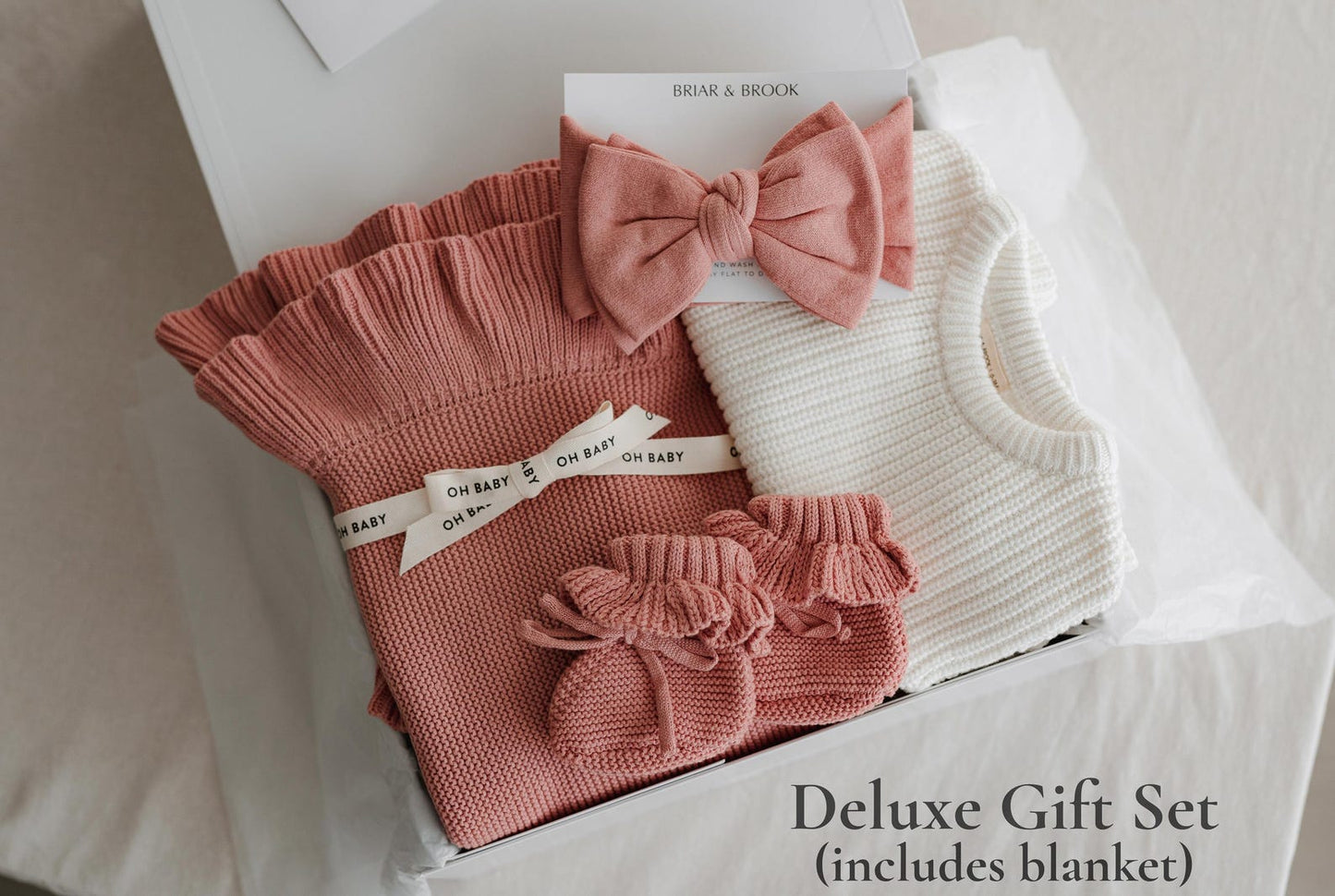 Luxury Knit Newborn Gift Box
