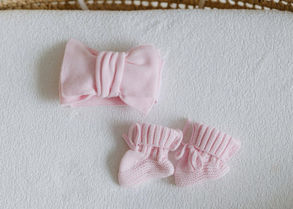 Pink Chunky Knit Romper